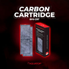 Aquatop Premium Carbon Cartridge Filter Pads - Fits BFK Aquarium Kits, Efficient Water Filtration for Clear Aquariums, BFK-CR