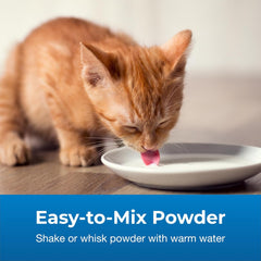 PetAg KMR 2nd Step Kitten Weaning Food - 14 oz - Powdered Kitten Weaning Formula with DHA, Natural Milk Protein, Vitamins & Minerals for Kittens 4-8 Weeks Old - Easy to Digest