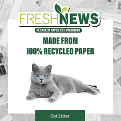 Fresh News Recycled Paper, Original Pellet Cat Litter