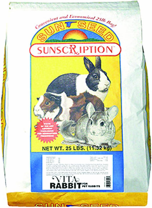 Sun Seed Small Animal Supplies Rabbit Vita - Mix 25Lb