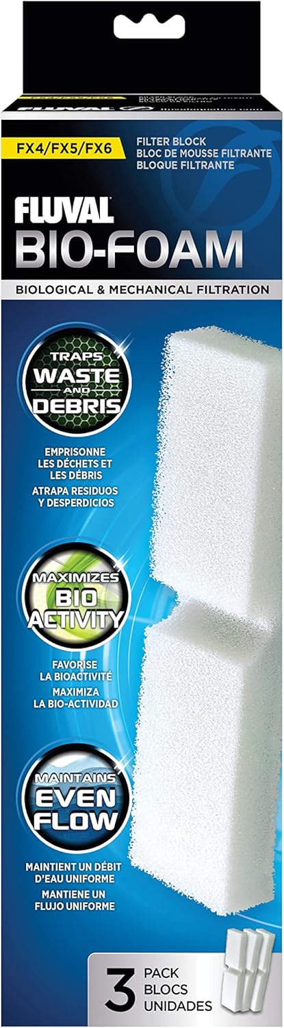 Fluval FX5 Filter Foam Block - 3-Pack