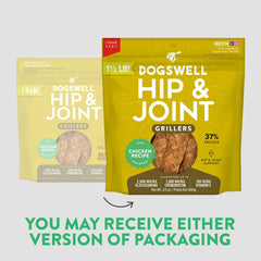 Dogswell Hip & Joint Grillers Dog Treats, Chicken, 24 Oz. Pouch
