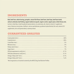 ACANA Freeze Dried Dog Food Meal & Topper, Grain Free High Protein Farm-Raised Beef Recipe