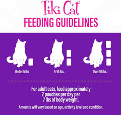 Tiki Cat Luau Velvet Mousse, Chicken & Egg in Broth, Complete Nutrition for Balanced Diet, Wet Cat Food For All Life Stages