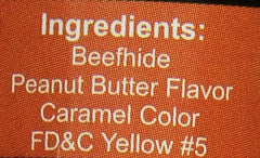 RAWHIDE EXPRESS 9-10" Peanut Butter Roll