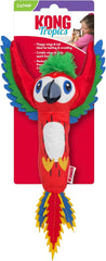 KONG Tropics Floppy Bird with Catnip Assorted Cat Toy