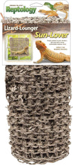 PENN-PLAX Reptology Lizard Lounger Sun Lover Basking Platform – 100% Natural Seagrass Fiber – Ideal for Bearded Dragons, Anoles, Geckos, and Other Reptiles