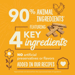 ACANA Chewy Strips Dog Treats, Chicken, Chewy Poultry Treats