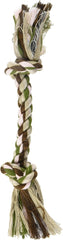 Two Knot Rope Bone Dog Toy in multicolors