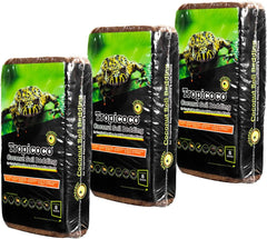 Galápagos Tropicoco Soil Brick Natural Coconut Soil Bedding