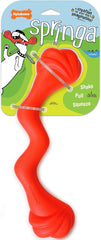 Nylabone Springa Interactive Dog Toy – Lightweight Flexible Floatable Dog Tug Toy for Creative Play & Dog Exercise