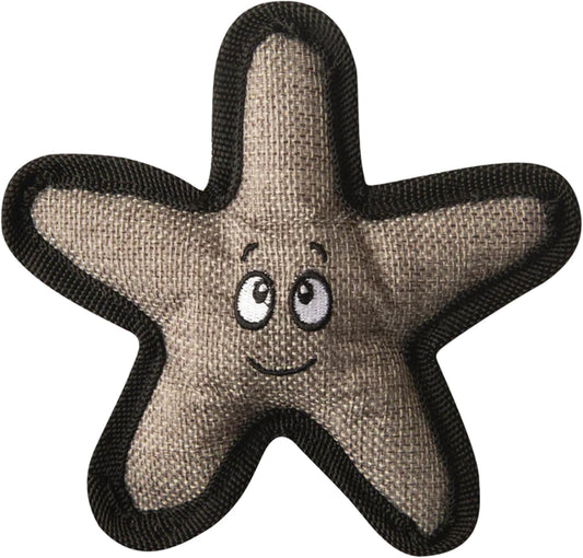Snugarooz Baby Sophie The Starfish Dog Toy with Repair Patch - Durable Plush with Squeaker & Crinkle Sounds - Ideal for Fun Playtime Adventures