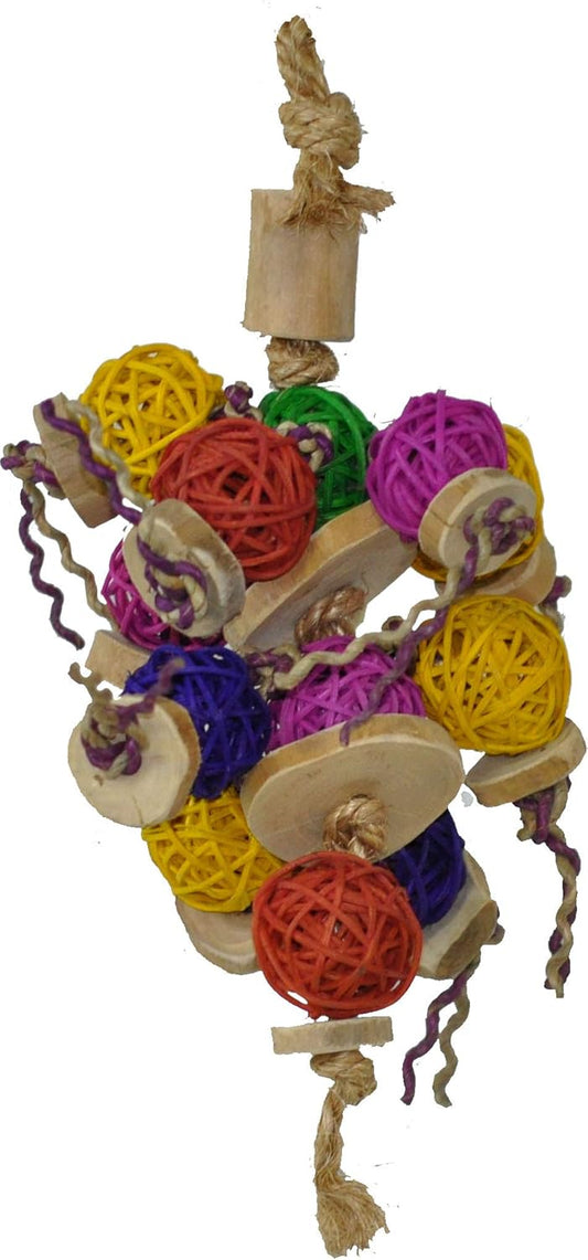 Java Wood Ball Thing Bird Toy