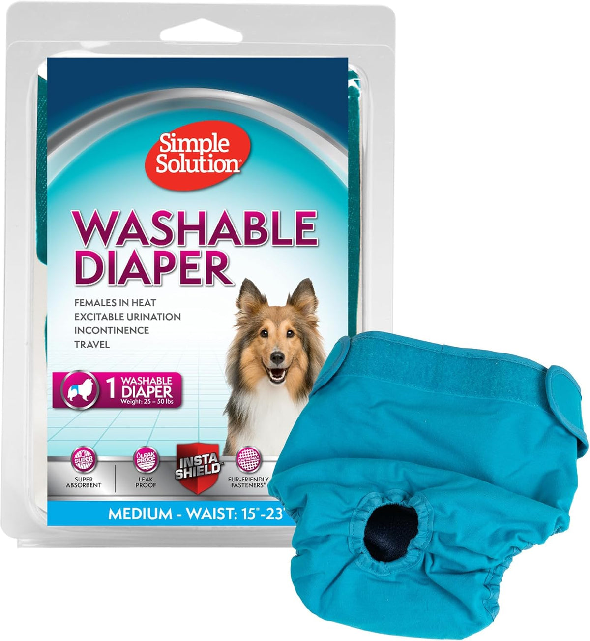 Simple Solution Washable Dog Diaper