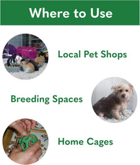 Fibercore ECO BEDDING 99% Dust Free Paper Bedding for Small Pets and Birds, White