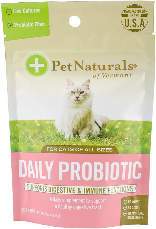 Pet Naturals of Vermont Daily Probiotic Cat Chews