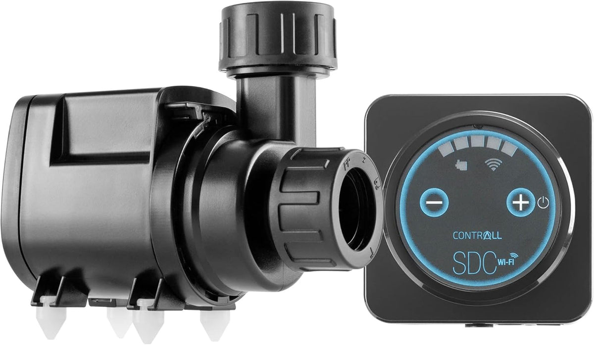 SICCE Syncra SDC 3.0 Water Pump 260-800 gph WIFI Apex Controllable Aquarium DC Return with Controller | Quiet Freshwater Saltwater Fish Tank Sump Pond