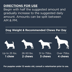 Nulo Functional Dog Joint & Mobility Support Supplement, Made with MSM, Hydrolyzed Beef Collagen and Omega-3 Fatty Acids to Help Manage Normal Joint Stiffness, 90 Soft Chews
