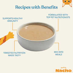 Made by Nacho Bone & Joint Support Cage-Free Chicken Puree Meal Topper with Bone Broth (18 Count)
