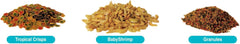 TetraMin Crisps Select-A-Food, Fish Food, Variety Pack (77037)