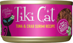 Tiki Cat Grill Wet Cat Food, Tuna & Crab Surimi
