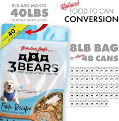 Grandma Lucy's 3 Bears Fish Dog Food