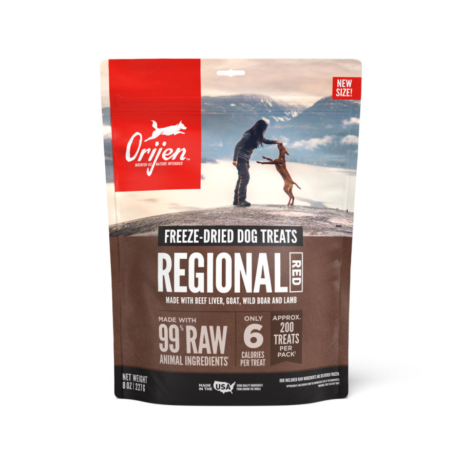 ORIJEN Freeze Dried Beef Recipe Dog Treats, WholePrey Ingredients