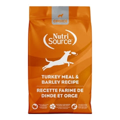 NutriSource Choice Dry Dog Food, Turkey Meal & Barley Recipe