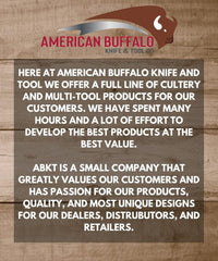 American Buffalo® Grunt Folding Knife