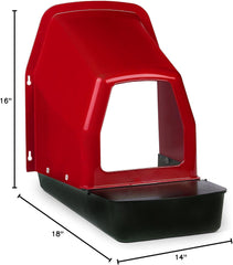 Miller Mfg® Plastic Nesting Box – Durable &amp; Easy to Clean