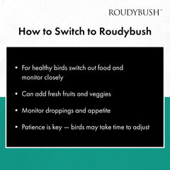 Roudybush Daily Maintenance Bird Food Mini Pellets – 25 lb