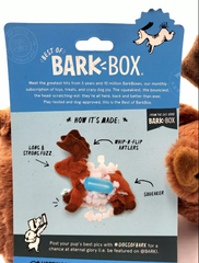 Bark Monty the Moose Plush Dog Toy Brown Small / Medium
