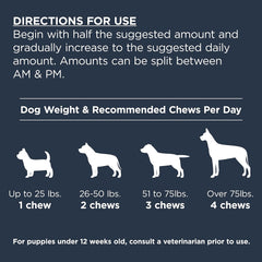 Nulo Functional Omega Dog Supplement, Made with Omega-9 Fatty Acids to Support Dog Skin and Coat Health and Helps Seasonal Allergies, 90 Soft Chews