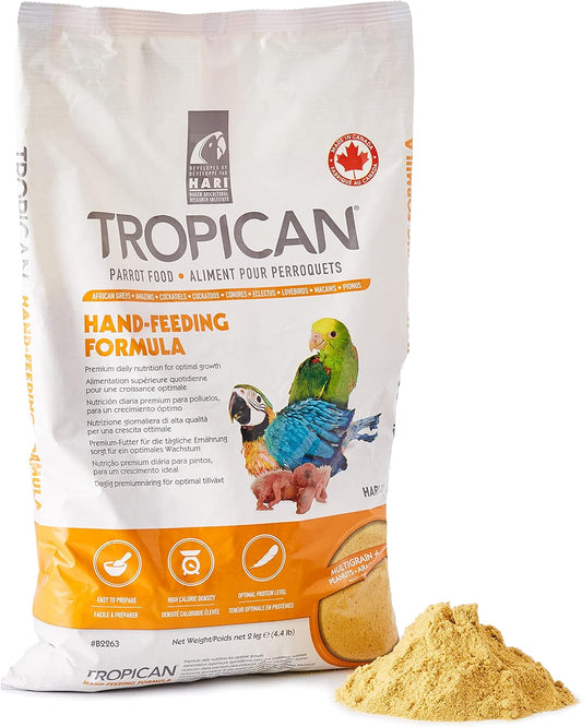 Hagen Tropican Hand Feeding Parrot Food, Baby Bird Food for Optimal Growth