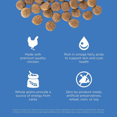 Go! Solutions Skin + Coat Care, Dry Dog Food, Chicken Recipe with Grains