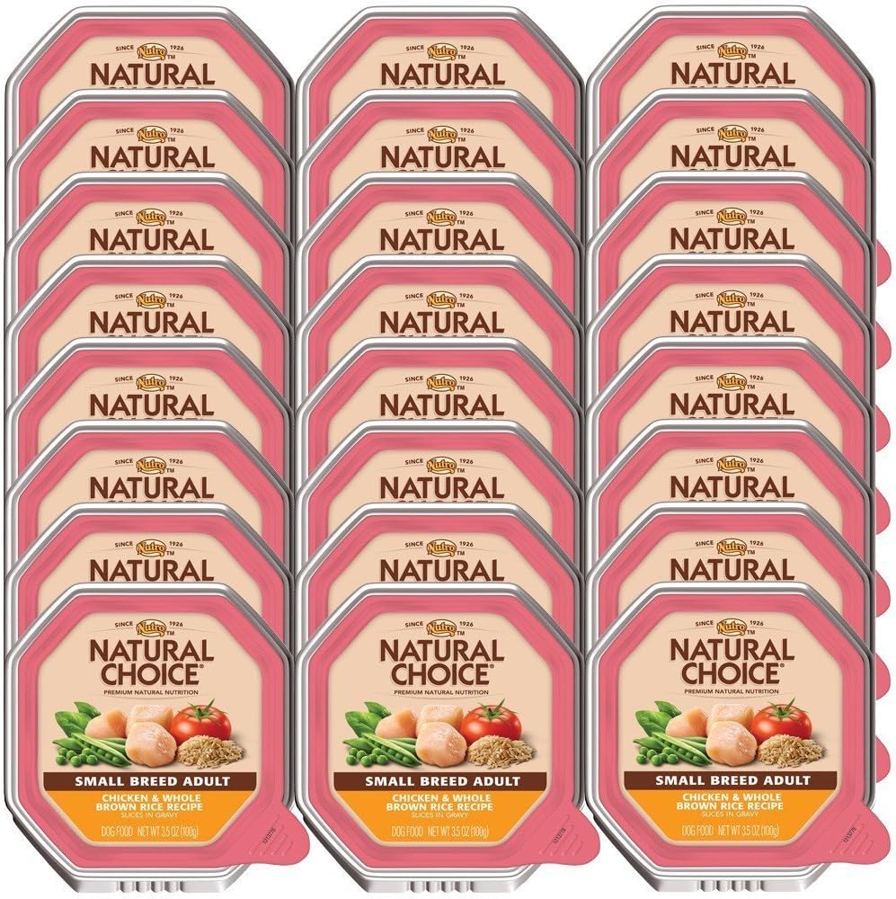 Nutro Natural Choice Small Breed Chicken Whole Brown Rice Adult Dog (24x3.5oz)