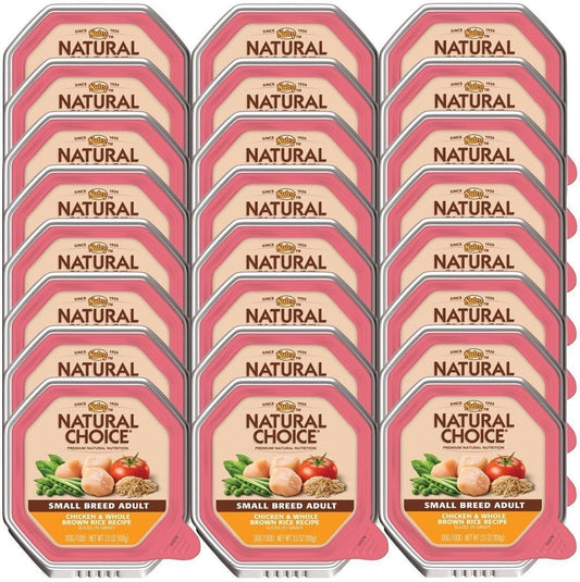 Nutro Natural Choice Small Breed Chicken Whole Brown Rice Adult Dog (24x3.5oz)