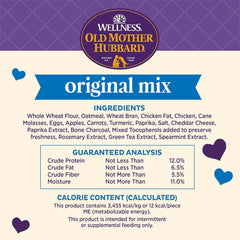 Old Mother Hubbard Wellness Original Mix Dog Biscuits, Natural, Training Treats, Four Flavors, Mini Size, (20 Pound Box)