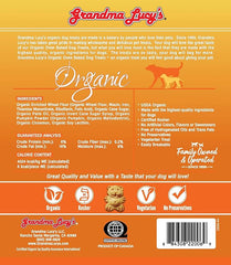Grandma Lucy's Organic Oven Baked Pumpkin Flavor Dog Treats