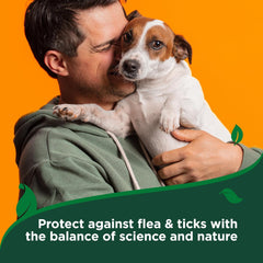 HERO PET Vet's Best Natural Flea and Tick Shampoo for Dogs – Plant-Based Formula with Certified Essential Oils – Advanced Strength Flea Treatment and Bath – Itch Relief and Tick Control – 12 oz – Made in USA