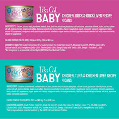 Tiki Cat Baby Favorites Whole Foods Wet Cat Food for Kittens Mega Pack