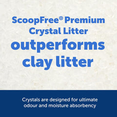 PetSafe ScoopFree Odor Control Crystal Cat Litter, Fresh Scent, 8 Lb Bag