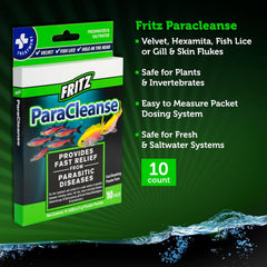 Fritz Aquatics ParaCleanse Provides Fast Relief from Parasitic Diseases