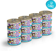 Weruva B.F.F. OMG - Best Feline Friend Oh My Gravy!, Best Day Eva! with Beef & Salmon in Gravy Cat Food