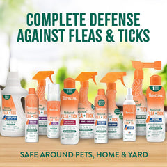 TropiClean Flea and Tick Laundry Additive, Laundry Detergent Booster, Safe for Dogs, Cats, & Home, Powerful Treatment Laundry Addition 32 oz