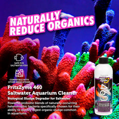 Fritz Aquatics 83369 FritzZyme 460 Biological Conditioner for Salt Water Aquariums
