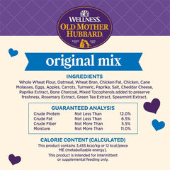 Old Mother Hubbard Wellness Original Mix Dog Biscuits, Natural, Training Treats, Four Flavors, Mini Size, (20 Ounce Bag)