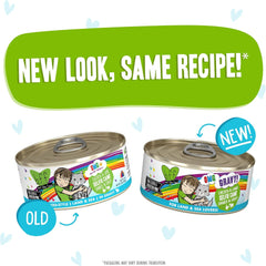 Weruva B.F.F. OMG - Best Feline Friend Oh My Gravy!, Selfie Cam! with Chicken & Lamb in Gravy Cat Food (Pack of 8)