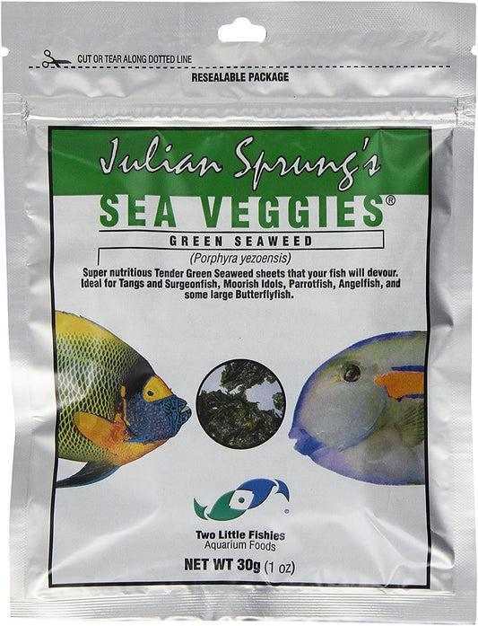 Two Little Fishies  Sea Veg-Green Seaweed