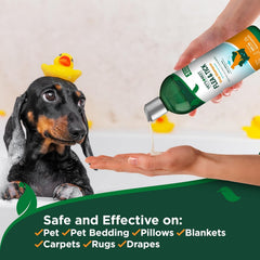 Vet’s Best Natural Flea & Tick Dog Shampoo – Plant-Based Formula with Cotton Spice Scent – Natural Dog Shampoo with Essential Oils for Flea and Tick Support – Made in USA – 12 oz Bottle